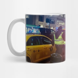 Yellow Cabs, Grand Central Terminal, Manhattan, NYC Mug